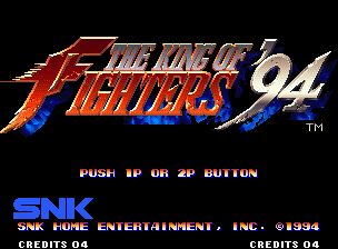 King of Fighters 94 screenshot 2 for Neo Geo AES
